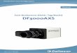 Farb-Boxkamera (Elektr. Tag/Nacht) DF3000AXS Abb. 6-1. DF3000AXS Dallmeier electronic 15 HINWEIS Die Kamera ist standardmäßig für die Verwendung mit DC Autoiris Objektiven konfiguriert