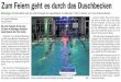 Sindelfingen Zum Feiern geht es durch das Duschbecken 1 …€¦ ·  · 2014-08-07Die erste Poolparty für alle über 16 Jahre im Maichinger Gartenhal-lenbad dauerte bis 2 Uhr nachts