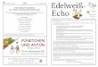 Edelweiß-Echo Nr. 73 Seite 4, Dezember 2012 des … ·  · 2012-12-18Orchester die Erzählung mit dem stimmungsvollen Titel „Ammerland“ von Jacob de Haan. Schwungvoller Gesang