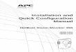 Installation and Quick Configuration Manualfiles.server-rack-online.com/APC/NetBotz355-Installation...2 NetBotz 355 Installation and Quick Configuration Manual Document Overview The