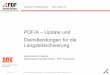 PDF/A Update und Dienstleistungen für die …files.dnb.de/nestor/veranstaltungen/Praktikertag2013/2013-06-pdfa... · • Dr. Ulrich Kampffmeyer‘s Resumé zur Diskussion: • Sind