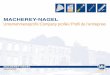 MACHEREY-NAGEL 3 MN Historie Seit 1911 steht MACHEREY-NAGEL für hohe Qualität, Innovation und Zuverlässigkeit in der molekularbiologi-schen und chemischen Analytik. Die freundliche,