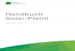 Handbuch Solar-Planit · 3 Einführung ÜBER SOLAR-PLANIT Solar-Planit ist ein kostenlos nutzbares, webbasiertes Programm zur optimalen Berechnung des novotegra-Montagesystems
