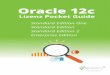 acle 12c Or - #1 Oracle Datenbank Experten - sparen Sie ... · Sehr geehrte Damen und Herren! Mit dieser Ausgabe des “Oracle 12c Lizenz Pocket Guide” möchten wir Ihnen einen