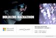 HOLOLENS HACKATHON - ApiOmat ·  kostenlose teilnahme dem gewinnerteam winkt eine Überraschung hololens brillen werden gestellt fÜr verpflegung ist gesorgt hackathon 
