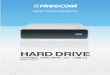 Freecom Hard Drive - Benutzerhandbuch€¦ · Freecom Hard Drive DE Sehr geehrte Benutzerin, sehr geehrter Benutzer, Danke, dass Sie das Freecom Hard Drive als externe Festplatte