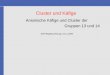 Cluster und Käﬁge - ruby.chemie.uni-freiburg.deruby.chemie.uni-freiburg.de/Vorlesung/Seminare/cluster_sem_agp09.pdf · Käﬁge und Cluster: Anionen mit N ≤ 5 (Inhaltsübersicht)