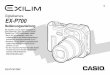 offizielle EXILIM Webseite: EX-P700 - Home | CASIOsupport.casio.com/storage/de/manual/pdf/DE/001/EXP700_DE.pdf · Belichtungsreihe..... 105 Verwendung der automatischen Belichtungsreihe