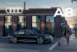 Audi Vorsprung durch Technik · Grundmodelle 4 Audi A8, Audi A8 L Serien- und Sonderausstattung 6 Lackierungen 8 Räder 14 Design-Pakete 16 Licht 18 Spiegel und Dachsysteme 19 Schließsysteme