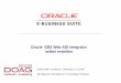 Oracle EBS Web ADI Integrator selber erstellen - doag.org · Finanzdienstleister –R12 Migration ... BOM und den Finanzmodulen GL, AP, AR, FA, CE ... Base Tables Desktop Desktop