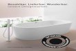 Bezahlbar. Lieferbar. Wunderbar. Unsere Designmarken. · KOHLER Tiefspül-WC REACH, wandhängend, spülrandlos, Ausladung 540 mm, weiß WC-Sitz, SoftClose-Funktion, weiß, abnehmbar