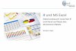 R und MS Excel · Prozess und Statistik Günter Faes, pus@faes.de 11 XLConnect – es wird komplexer! Hilfreich ist es, wenn über die Excel- Namensmanagerfunktion für den