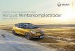 Broschüre Renault Winterkompletträder · PDF fileRenault MEGANE IV/ MEGANE IV Grandtour Alu 16‘‘ RC30 silber 6,5 x 16 ET41 205/55 R16 91H Preis für 4 Kompletträder mit Premiumreifen