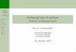 Vorlesung Unix-Praktikum - Netboot und Remote-Zugrifffrettloe/teach/unix/unix02-rbg.pdf · ssh = secure shell (" Sichere Kommandozeile\) I Erm oglicht Login auf entfernte Rechner