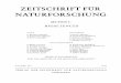 ZEITSCHRIFT FÜR NATURFORSCHUNG - uni … · zeitschrift fÜr naturforschung section c biosciences ... p. simon 207 mechanisms of ... pigor and r. lawaczeck 307 v