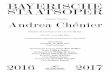 Andrea Chénier 12 03 17 - Haus: Bayerische Staatsoper · Von 2010 bis 2014 war er ... Spielzeit 2016/17 zeichnet er für die Lichtgestal- ... in Rossinis La scala di seta