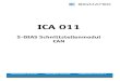 ICA 011 - sigmatek- .S-DIAS SCHNITTSTELLENMODUL ICA 011 18.10.2017 Seite 1 S-DIAS Schnittstellenmodul