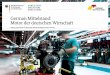 German Mittelstand: Motor der deutschen Wirtschaft - MIDAS · Einleitung 3 Volkswirtschaft Export Beschäftigung F&E Finanzierung Mittelstands-politik Quellen „ German Mittelstand“