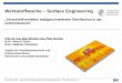 Werkstoffwoche Surface Engin · PDF fileEinleitung und Motivation: Verschleiß in der Umformtechnik Strategien zur Verschleißreduktion Beispiel Surface Engineering Methodik zur