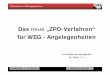 Das neue „ZPO-Verfahren“ für WEG - Angelegenheiten · ZPO-Verfahren in WEG-Angelegenheiten WEG-Reform 2007 © Dr. Oliver Elzer Düsseldorf | 23. Februar 2007 Folie 1 Das neue