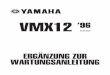 V-MAX WERKSTATTHANDBUCH 2001 - crj-s.de · BENUTZERHINWEISE AUFBAU Diese Wartungsanleitung wurde zusammengestellt, um dem Mechaniker ein leicht verständliches Nach-schlagewerk in