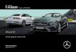 E-Klassebox.motorline.cc/autowelt/pdf/Mercedes E-Klasse Coupe Preisliste... · 4 Produkt-Highlights – Mercedes-Benz Intelligent Drive. Das E-Klasse Coupé und das neue E-Klasse