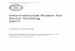 Règles Internationales 2017 - ISTA - ISTA Online · ii Gültig ab 1. Januar 2017 Internationale Vorschriften für die Prüfung von Saatgut Herausgegeben von der: Internationalen