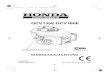 GCV135E·GCV160E - manuals.ggp-group.commanuals.ggp-group.com/GCV135E_GCV160E_DEUTSCH (34Z0M604).pdf · 2 Der Honda-Motor ist für sicheren und zuverlässigen Betrieb konstruiert,