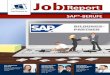 Ausgabe 2016 SAP -BERUFE - WBS TRAINING AG · 2 Liebe Leserin, lieber Leser, mit dieser Neuauflage des JobReports SAP-Berufe möchten wir Ihnen noch übersichtlicher und auf den Punkt