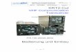 VHF Communication Transceiver · Handbuch & Einbauanleitung VHF-Communication Tranceiver Doc.-Nr: DE-3000-800100d KRT-2 , KRT2-Mini, KRT2-Portrait Revision 12.2 Jan 2016