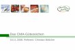 Das CMA-Gütezeichen - sanddorn.net · Stand: 01.01.2008 stärkster Bereich: Fleischerzeugnisse/Testat ... CMA-Gütezeichen – Güte- und Prüfbestimmungen für Fruchtsäfte etc