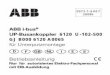 Betriebsanleitung - library.e.abb.com · 28086 ABB i-bus ® UP-Busankoppler ... the applicable DIN-VDE Guidelines, as well as the EIB Manual of the ZVEI/ZVEH. The manufacturer’s
