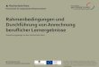 Rahmenbedingungen und Durchführung von Anrechnung ... · Koch, M., Westermann, G. (Hrsg): Von Kompetenz zu Credits – Anrechnung beruflicher Kompetenzen auf ein Hochschulstudium