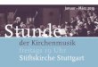 Januar – März 2015 Stunde - Stiftsmusik Stuttgart · Z. Randall Stroope The Conversion Of Saul Thomas Hofmann »… heute noch 
