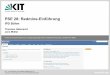 PSE 28: Redmine-Einführung - IPD Böhm · PDF fileExport-Funktion hierfür ist vorhanden. Institut für Programmstrukturen und Datenorganisation