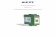 Technische Dokumentation - W.E.St. Elektronik GmbH · Technische Dokumentation PAM-195-P-PVG Leistungsverstärker für Wegeventile mit ratiometrischer Ansteuerung