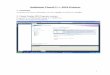 Anleitung Visual C++ - utd.hs-rm.de · 1 Anleitung Visual C++ 2010 Express 1. Anmelden Anmelden bei Ihrem Arbeitsplatz mit user vstudio und Passwort vstudio. 2. Visual Studio 2010