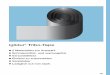 iglidur Tribo-Tape - igus.de · Allgemeine Eigenschaften Einheit iglidur ® A160 iglidur V400 Prüfmethode Dichte g/cm3 1,00 1,51 Farbe blau wei 