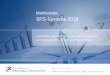 SPS-Systeme 2018 - marktstudien.org · Marktstudie SPS-Systeme 2018 3 Allgemeine Informationen Zeitraum der Befragung: Januar / Februar 2018 Zielgruppe: Maschinenbauunternehmen und