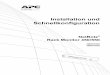 Installation und Schnellkonfiguration - arp.com · Inhaltsverzeichnis NetBotz Rack-Monitor 450/550 Installations- und Schnellkonfigurationsanleitung i Einfьhrung..... 1