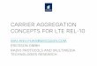 Carrier Aggregation Concepts for LTE Rel-10 · Mai-anh.phan@ericsson.com ... ›Inter- or multi-band Band A Band B ... › Configuration, activation and deactivation of CCs (or DL