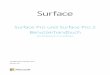 Surface Pro User Guide - German - .Surface Pro und Surface Pro 2 Benutzerhandbuch Mit Windows 8.1