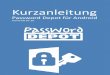 Password Depot f¼r Android .Password Depot f¼r Android - Kurzanleitung 12 Overflow Men¼ Tippen