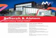 Schorch & Alstom - mvv.de€¦ · Insgesamt rund 40.000 Tonnen Dampf benötigen Alstom Grid und ATB Schorch in Mönchengladbach pro Jahr für ihre Produktionsprozesse und zum Heizen