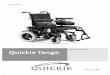 Elektro-Rollstuhl - komed-medical.de · Für sehbehinderte Personen steht dieses dokument im PdF- ... Der Tango wurde für den täglichen Gebrauch einer Einzelperson entworfen