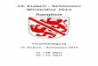 13. Eulach - Schiessen Winterthur 2014 Rangliste · Rang Name JG Kategorie Verein Total Punkte 1 Gantenbein Ernst 1959 Standard Elgg SG 99 Fr. 50.00 2 Wismer Christian 1989 Standard