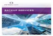 BACKUP SERVICES - armacom.ch · Veeam Cloud Connect ist mit Veeam Availability SuiteTM v8 verfügbar. Ein Upgrade der Quota auf ein grösseres Modell mit mehr Speicher ist jederzeit