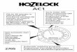 AC1 - Hozelock · AC1 2705 Automatic watering programs Programmes d’arrosage automatique Automatische Bewässerungsprogramme Sets automatic start time Fixe l’heure de