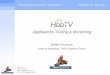 Applikations-Testing & Monitoringtv- .2 Intro TARA Systems: Embedded Software Entwicklung (TV/STB)