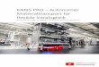 KARIS PRO – Autonomer Materialtransport für flexible ...karispro.de/Abschlussbericht KARIS PRO.pdf · 7 Pilotanwendung bei Bosch in Feuerbach Na Wang, Hanno Tritschler, Daniel